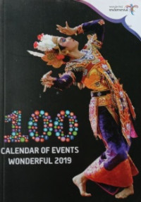 Image of 100 CALENDAR OF EVENTS WONDERFUL 2019