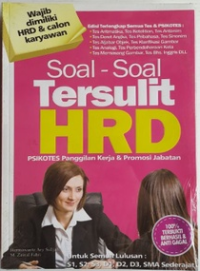 Image of SOAL-SOAL TERSULIT HRD: PSIKOTES PANGGILAN KERJA & PROMOSI JABATAN