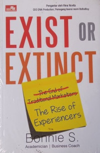Image of EXIST OR EXTINCT: THE RISE OF EXPERIENCERS
