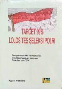 Image of TARGET 99% LOLOS TES SELEKSI POLRI