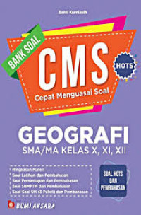 Image of BANK SOAL CMS GEOGRAFI SMA/MA KELAS X. XI, XII