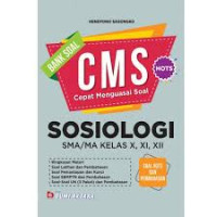 Image of BANK SOAL CMS SOSIOLOGI SMA/MA KELAS X, XI, XII