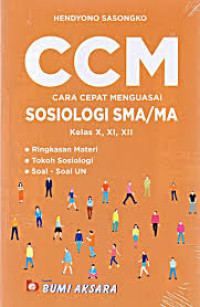 Image of CARA CEPAT MENGUASAI SOSIOLOGI SMA/MA