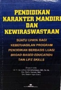Image of Pendidikan Karakter Mandiri dan Kewiraswastaan